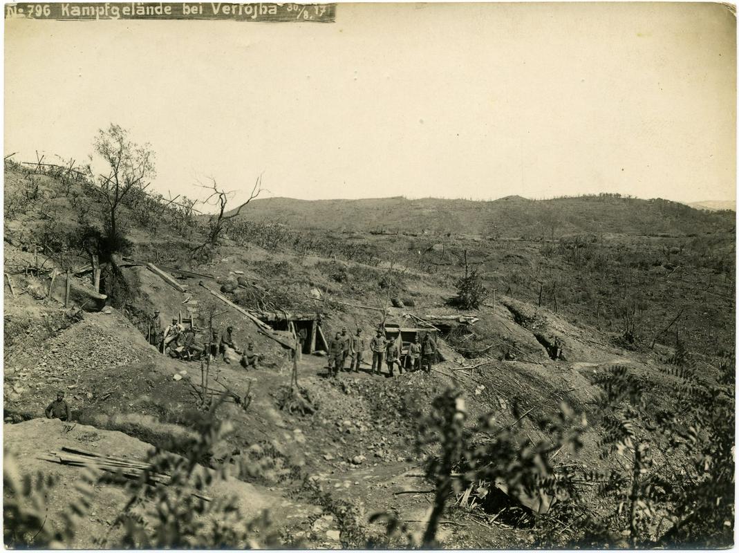 Avstro-ogrski obrambni položaji na Vrtojbensko-Biljenskih gričih poleti 1917