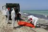 Ob libijski obali naplavljena trupla prebežnikov, 200 pogrešanih