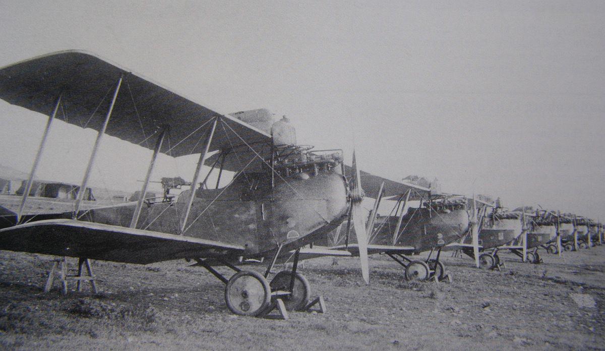 Letala Hansa Brandenburg v Divači