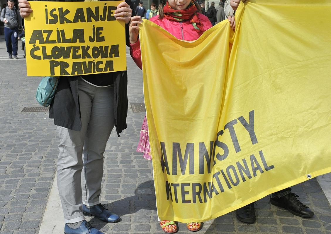 Amnesty International meni, da so spremembe zakona o tujcih v nasprotju z begunskim pravom in s človekovimi pravicami. Foto: BoBo