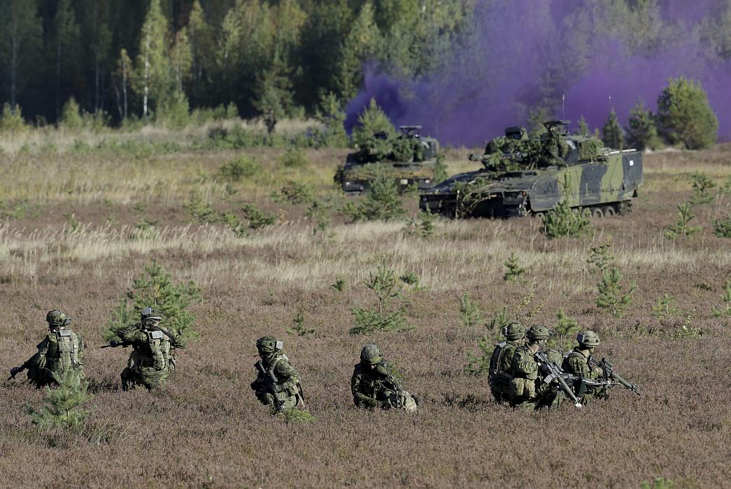 Na Natovi vaji Anakonda 2016 na Poljskem je sodelovalo okoli 31.000 vojakov iz 24 zavezniških in partnerskih držav, tudi iz Slovenije. Foto: Reuters