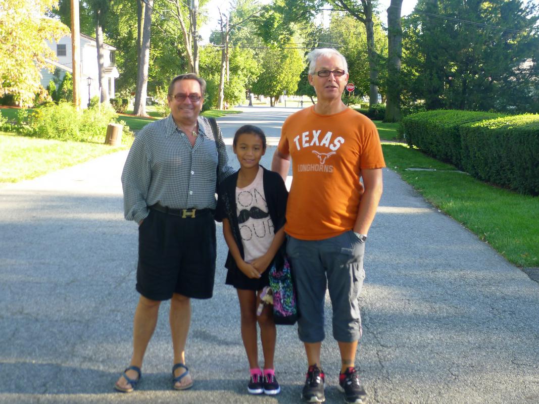 Zora, Marijan in Christian živijo v Ridgewoodu v zvezni državi New Jersey, nekaj deset kilometrov iz New Yorka. Foto: Edvard Žitnik