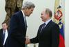 Kerry s Putinom išče politično rešitev za Sirijo