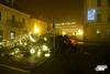 Foto: Z žago nad novoletno jelko v središču Kamnika