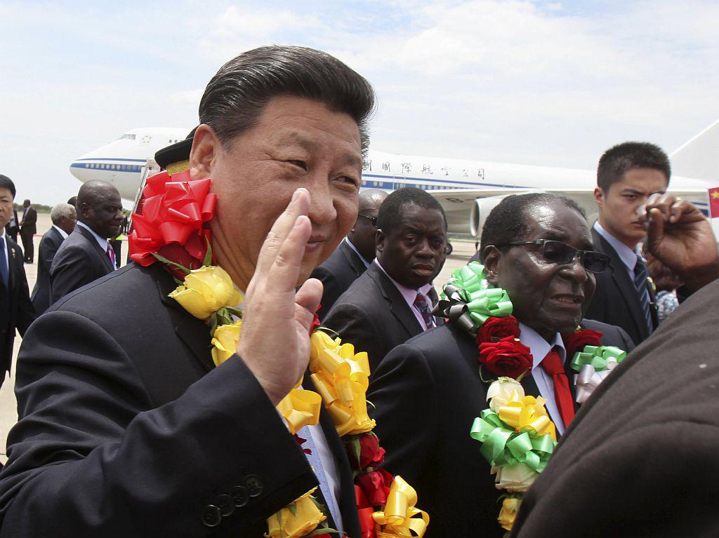 Obiski tujih državnikov v Zimbabveju, kakršen je bil postanek Ši Džinpinga, so precej redki. Foto: Reuters