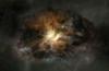 Najsvetlejša galaksija vesolja se trga in cefra v silni turbulenci