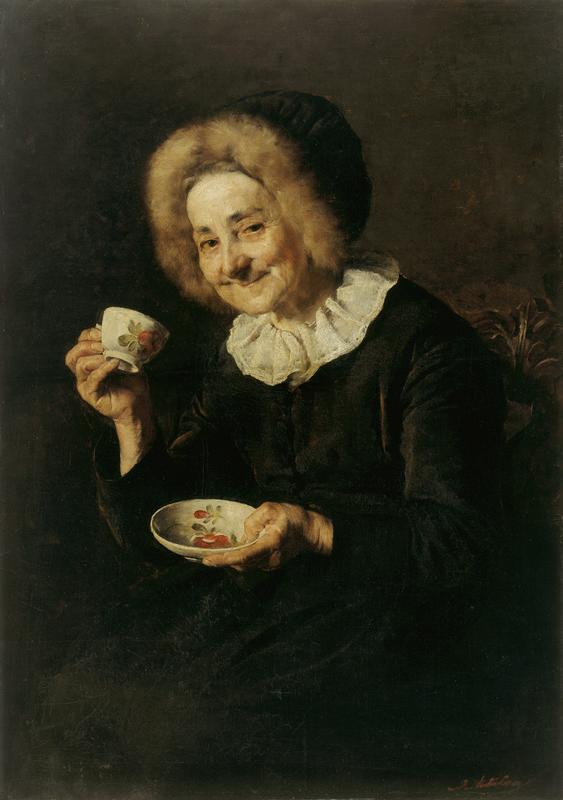 Ivana Kobilca: Kofetarica (1888)