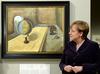 Nemška kanclerka odprla razstavo Umetnost iz holokavsta