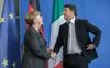 Merklova in Renzi v populizmu vidita skupnega sovražnika