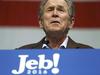 George Bush prvič spregovoril v podporo bratovi kandidaturi