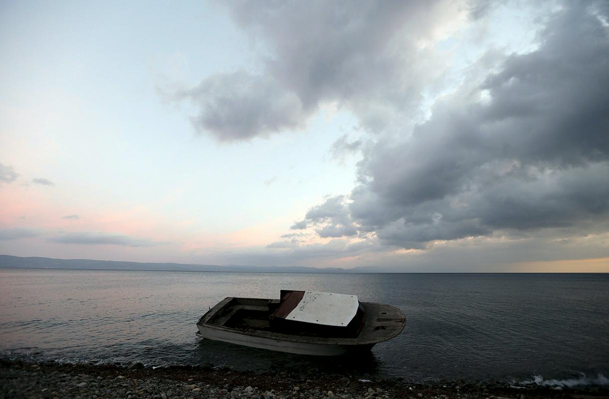 Prek Egejskega morja v Evropo pride največ prebežnikov in beguncev. Foto: Reuters