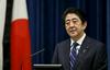 Abe: Japonska potrebuje jedrsko energijo