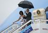 Obama prispel na zgodovinski obisk na Kubo