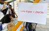 Zaposleni v Luki Koper v Ljubljani zbrali okoli tisoč podpisov za drugi tir