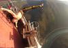 Video: Slovenec brez vrvi na vrh dimnika termoelektrarne