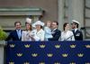 Foto: Celotedensko praznovanje na Švedskem, kralj ima 70 let