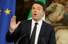 Renzi stavi svoj položaj na izid referenduma o pristojnostih senata