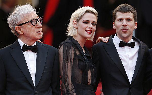 Woody Allen, Kristen Stewart in Jesse Eisenberg