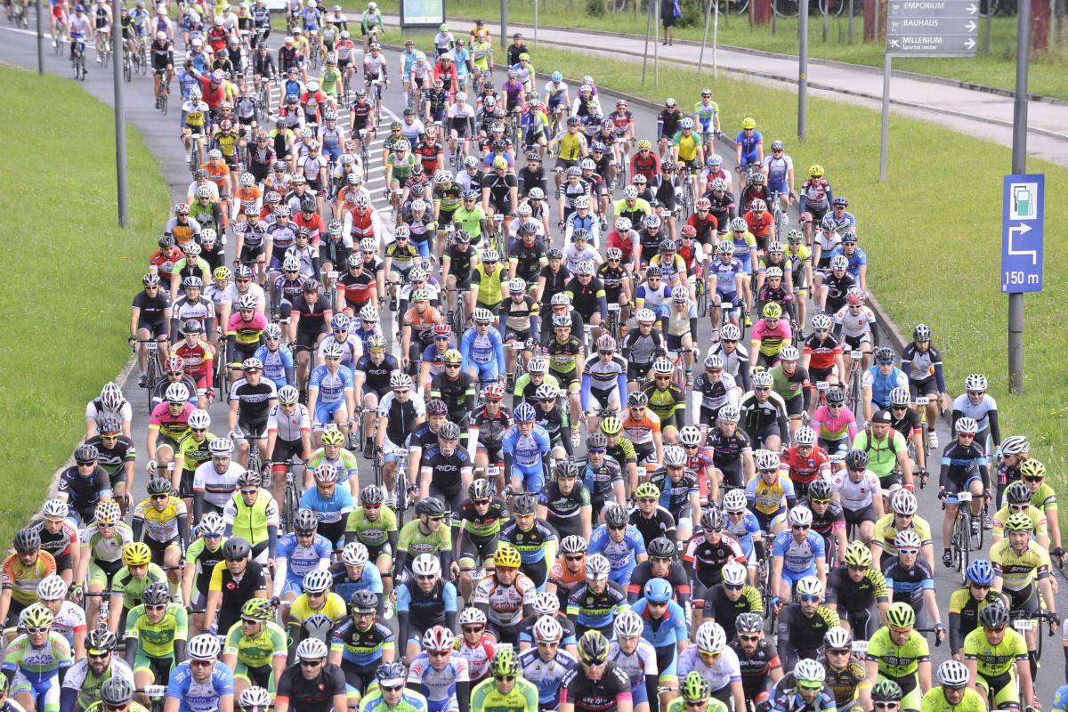 Konec tedna bo v Ljubljani in okolici potekal Maraton Franja. Vrhunec bo nedeljska dirka na 156 kilometrov. Foto: BoBo