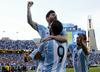 Argentina z Messijem v polfinale, čista 