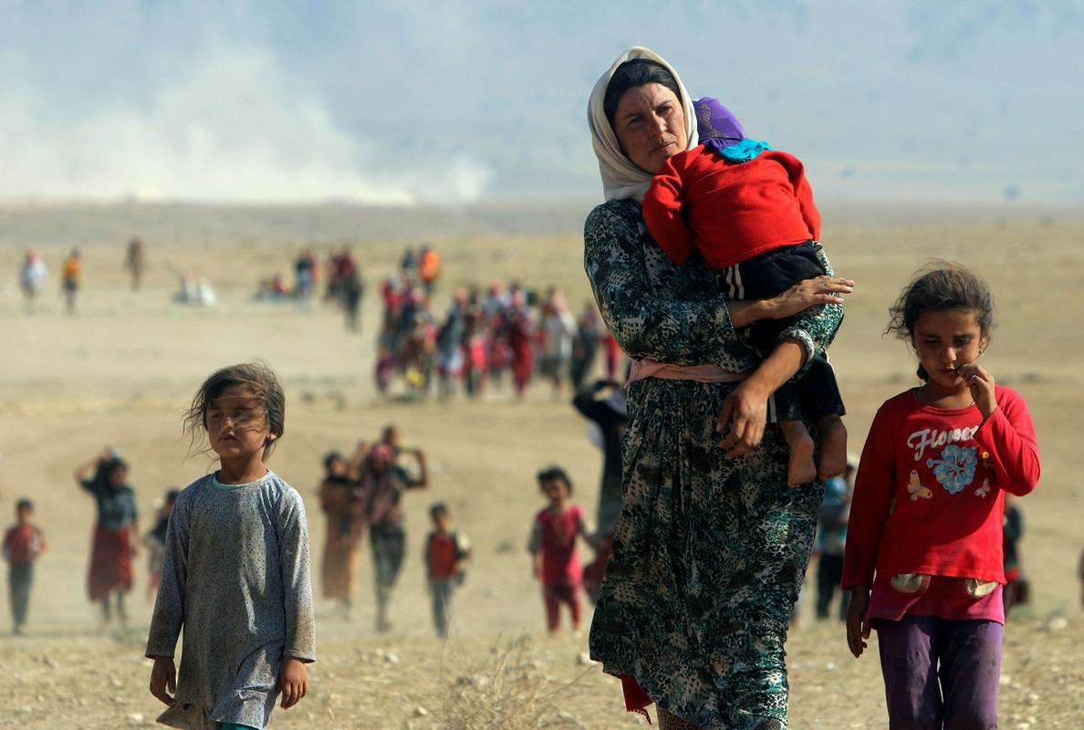 Do leta 2014 so Sirijo zapustili že trije milijoni beguncev. Foto: Reuters