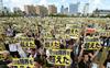 Po novem posilstvu na Okinavi množični protest proti prisotnosti ameriške vojske
