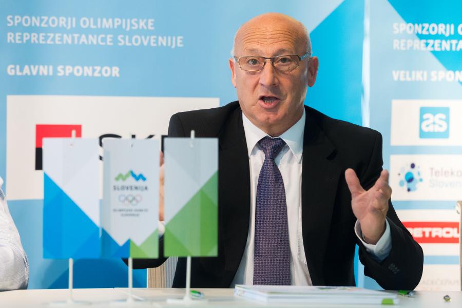 Predsednik Olimpijskega komiteja Slovenije (OKS) Bogdan Gabrovec. Foto: www.alesfevzer.com