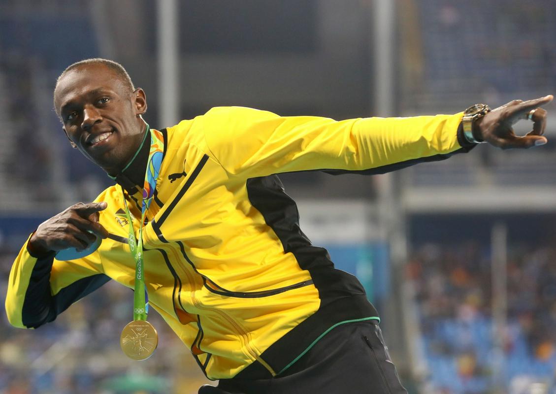 Najboljši sprinter v zgodovini Usain Bolt je kar enajstkrat postal svetovni prvak. Foto: Reuters
