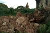 V potresu v Mjanmaru umrli najmanj trije ljudje, poškodovane zgodovinske pagode