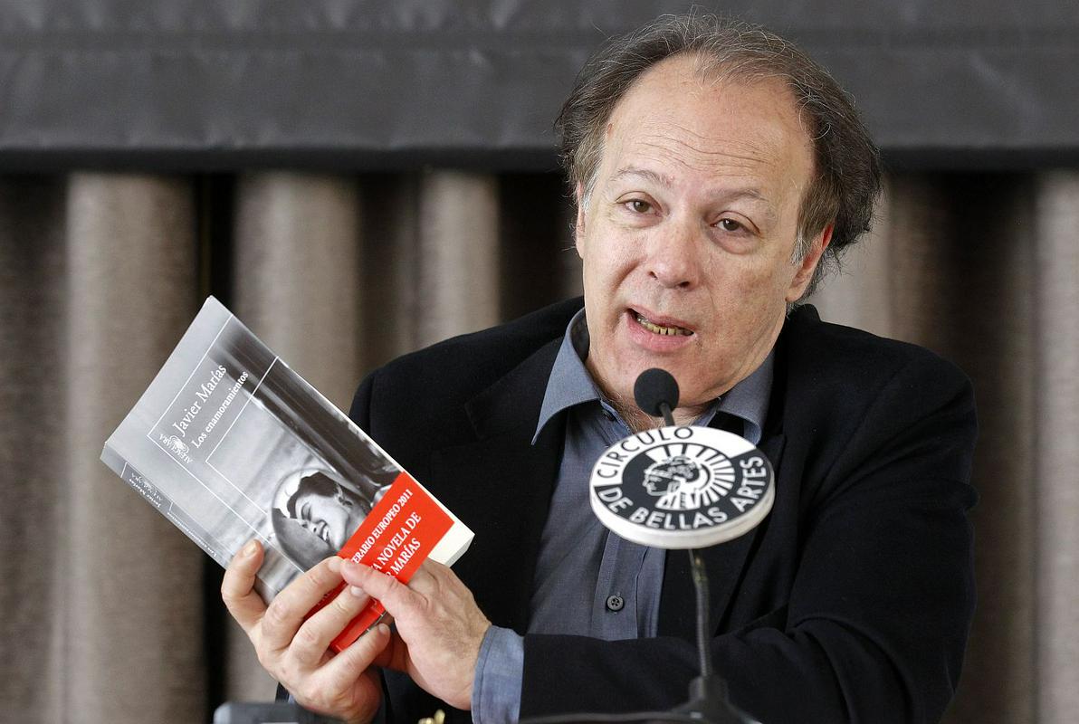S 65 leti se Javier Marías počasi bliža starosti, pri kateri ima (statistično) večje možnosti, da res prejme Nobelovo nagrado. Foto: Reuters
