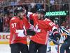 Kanada kaznovala napake evropskih hokejistov in povedla v finalu