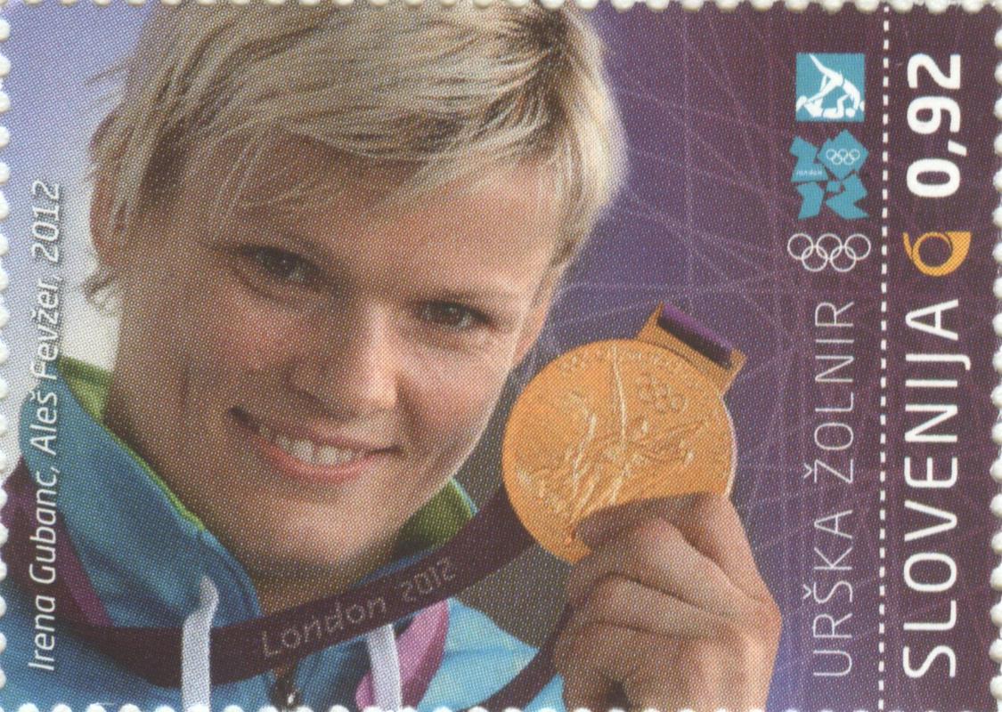 Urška Žolnir je osvojila dve olimpijski medalji. Foto: Pošta Slovenije