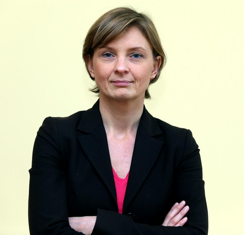 Špela Veselič je vodja programov pri Društvu SOS telefon za ženske in otroke – žrtve nasilja Foto: MMC RTV SLO