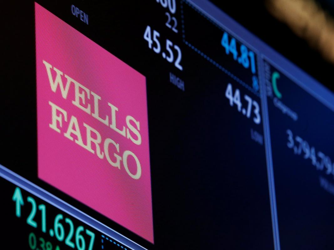 V torek so se na Wall Streetu občutno podražile bančne delnice. Tečaj Wells Farga se je povzpel za več kot tri odstotke. Foto: Reuters