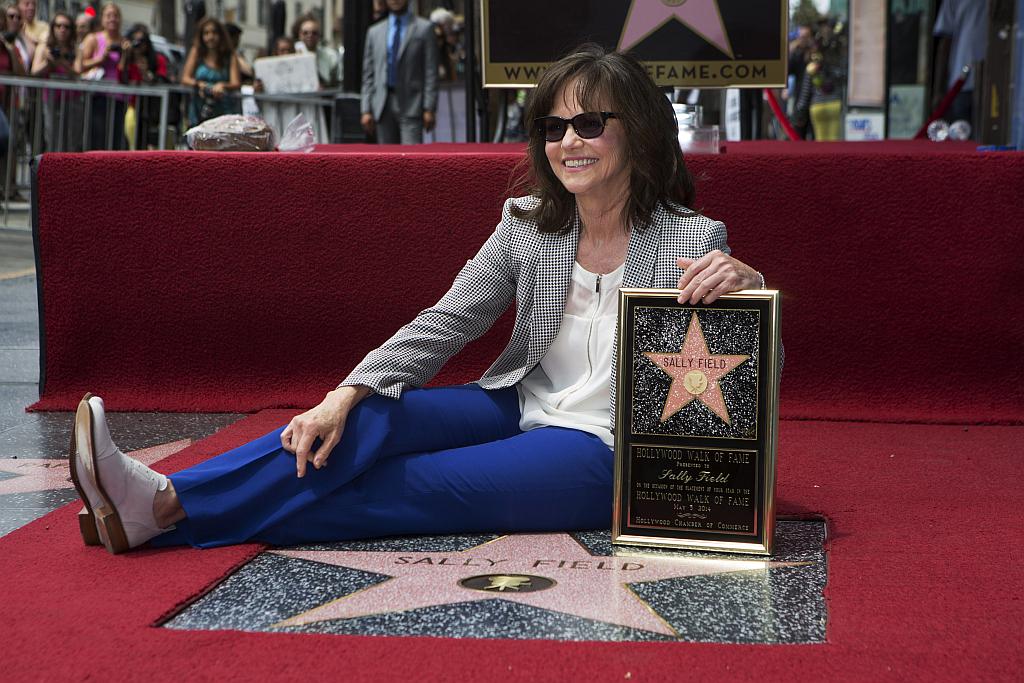 She also got her own star on the Hollywood Walk of Fame.  Photo: Reuters