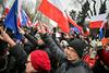 Protestniki na Poljskem že tretji dan pred parlamentom
