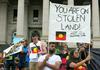 Protesti proti praznovanju dneva Avstralije na obletnico prihoda britanskih kaznjencev