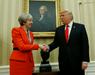 Trump in Theresa May potrdila svojo zavezanost Natu