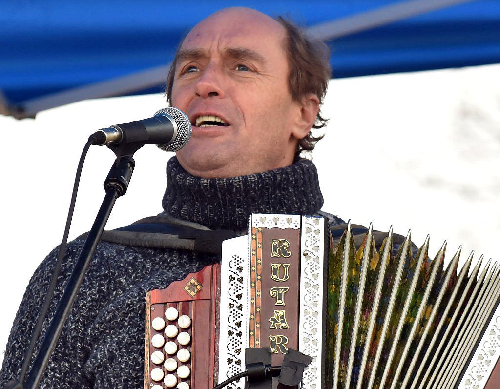 Igralec Janez Škof je poskrbel za recitacijo Prešernovih pesmi.