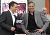 Matt Damon ob novici, da bo Clooney očka, ganjen skoraj do solz