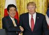 Trump in Abe potrdila zavezništvo ZDA in Japonske