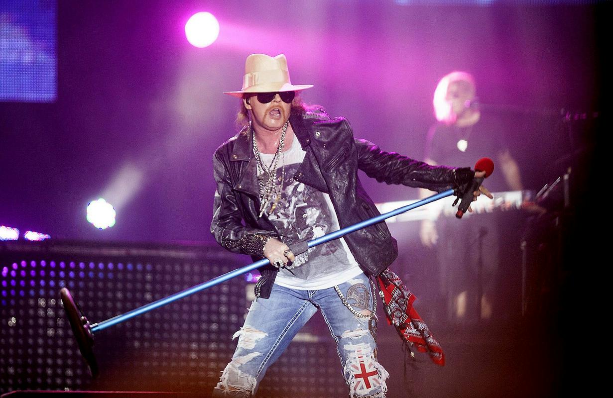 Axl Rose, Guns N' Roses Foto: EPA