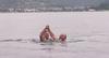 Video: Pet zanesenjakov štafetno preplavalo Piranski zaliv