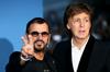 Ringo in Paul McCartney po dolgem času spet skupaj v studiu