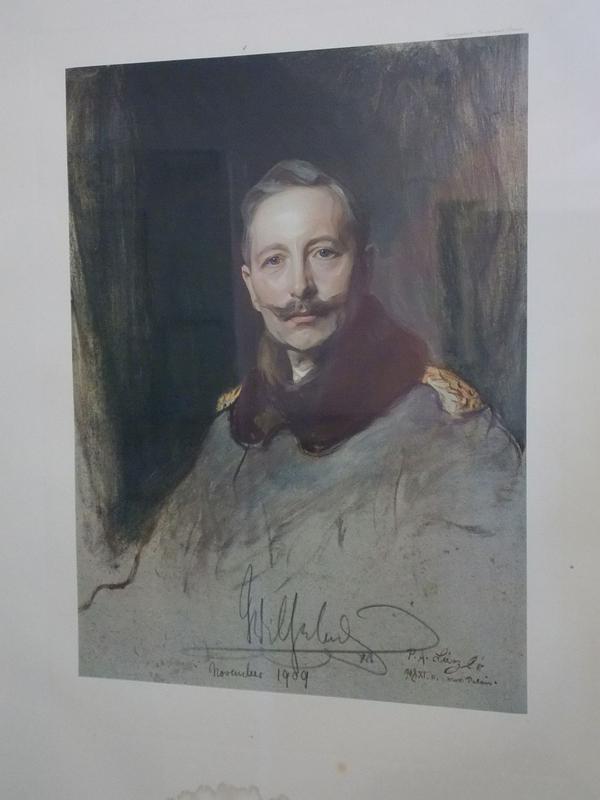 Nemški cesar Viljem II. (1859-1941) je bil najpomembnejši zaveznik Avstro-Ogrske med prvo svetovno vojno. Hrani Muzej Franca Ferdinanda v Artstettnu.