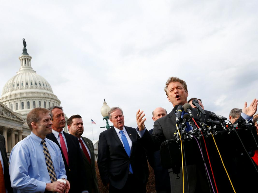 Med republikanci je najglasnejši kritik nove zdravstvene reforme senator Rand Paul. Foto: Reuters