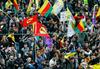 V Frankfurtu 30 tisoč Kurdov na shodu proti Erdoganu
