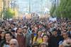 V Budimpešti protesti proti ukinitvi Soroseve univerze