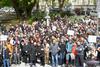 Raziskovalci na ulicah protestirali proti krčenju znanstvenih proračunov