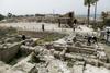 Arheologi obnavljajo antično rimsko pristanišče v Cezareji v Izraelu